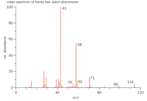 Electron impact spektrum