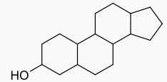 sterol s typickými 6-6-6-5 cyklami